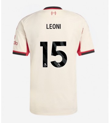 Liverpool Giovanni Leoni #15 Udebanetrøje 2025-26 Kort ærmer
